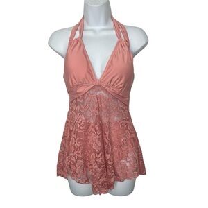 Rosewe Lace Tankini 2-Piece Swimsuit (L) NWOT